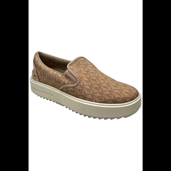 Michael Kors Women's Keaton Slip-On Logo Sneakers Cider - Medium - Picture 1 of 3